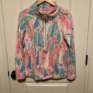 Lilly Pulitzer Sailboat Popover- great condition